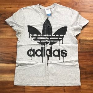 Adidas by Jeremy Scott Drip Logo T. Size L.
